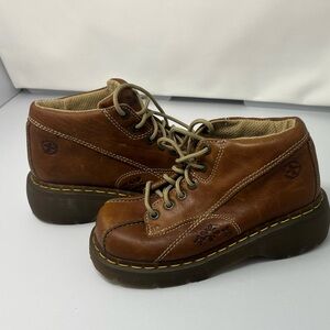 Dr. Martens Y2K Daisy Leather Lace-Up Boots
